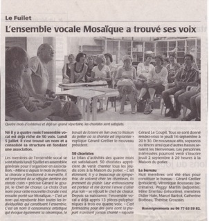 cration mosaque